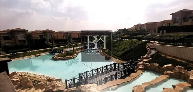 Apartment lagoon view for sale in Telal East New Cairo