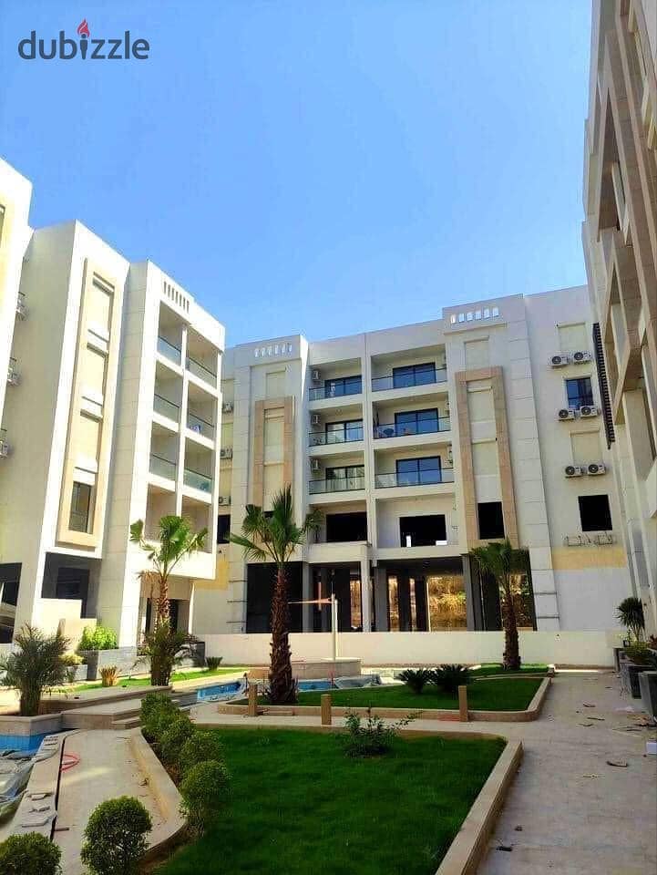 Receive your apartment, super deluxe finished, with air conditioners, next to City Center Maadi + in installments 0