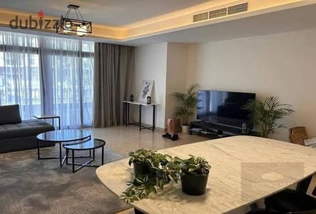 apartment with garden fully finished with the largest landscape for sale in hyde park new cairo compound near AUC in 5th settlement teseen street