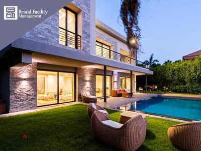 Fully furnished Standalone Villa for Rent in Swan Lake Compound -Golf view - Super deluxe finishing