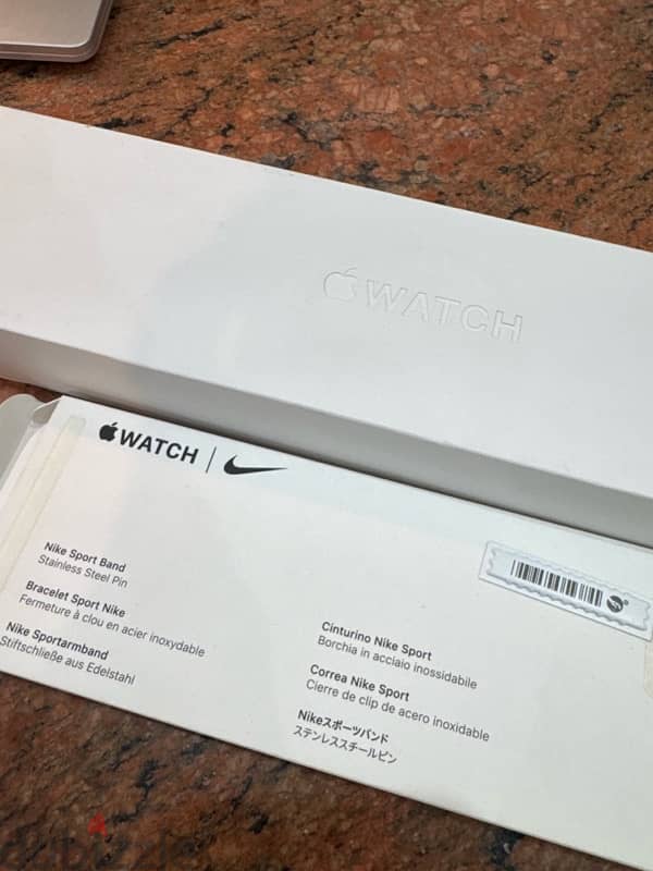 Apple watch Series 7 Midnight Aluminum Case 45MM with Nike Sport Band 7