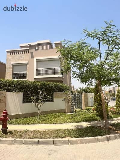 The last townhouse for sale in Taj City Compound, First Settlement