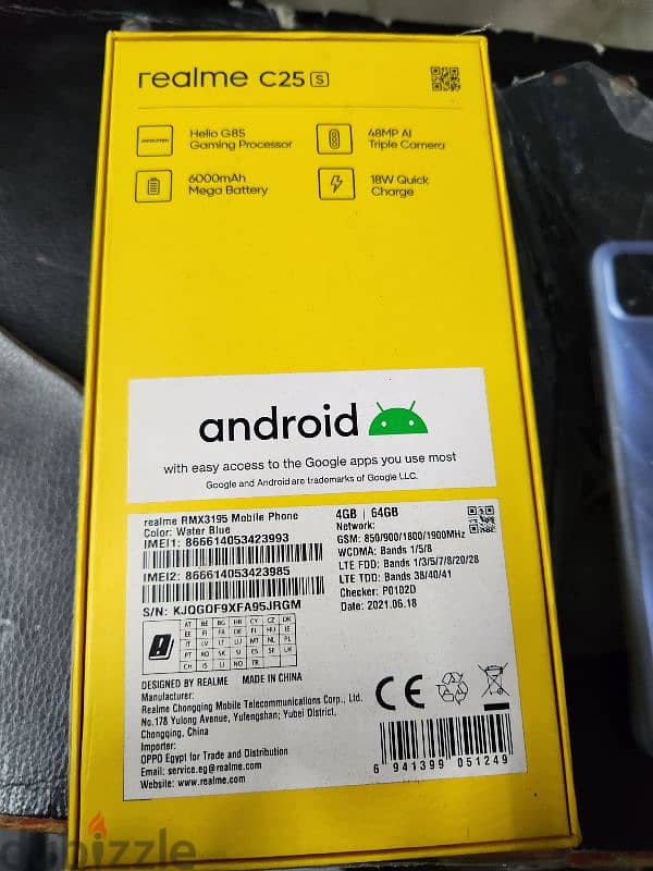 Realme C25s 64GB Ram 4 1