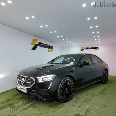 Mercedes Benz E200 AMG 2024 - Ghandour Auto - ZERO