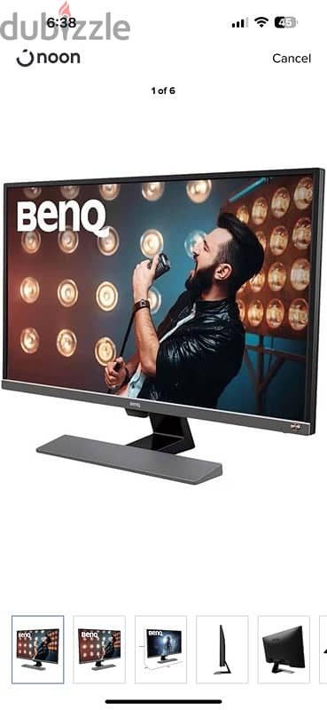 BenQ Ew3270U 31.5 inch كسر زيرو