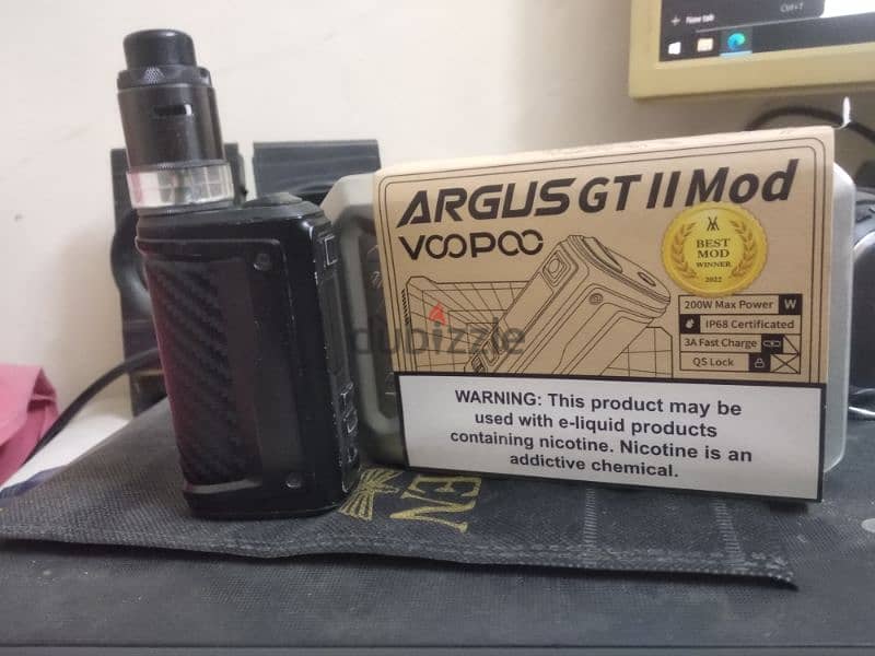 فيب argus gt2 +تانك بايرو في اسكندريه أو دمنهور 1