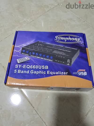 SY-EQ660USB 5 Band Graphic Equalizer