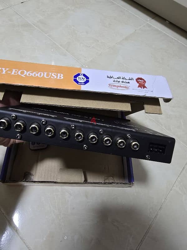 SY-EQ660USB 5 Band Graphic Equalizer 1