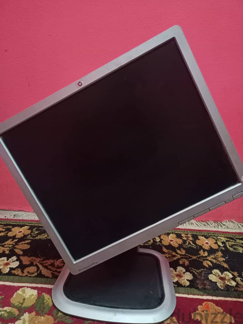 شاشة كمبيوتر LCD 19 انش HP Compaq LA1951g 19" LCD Monitor Part No. EM8 1