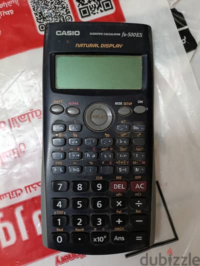 الة حاسبة casio fx 500es