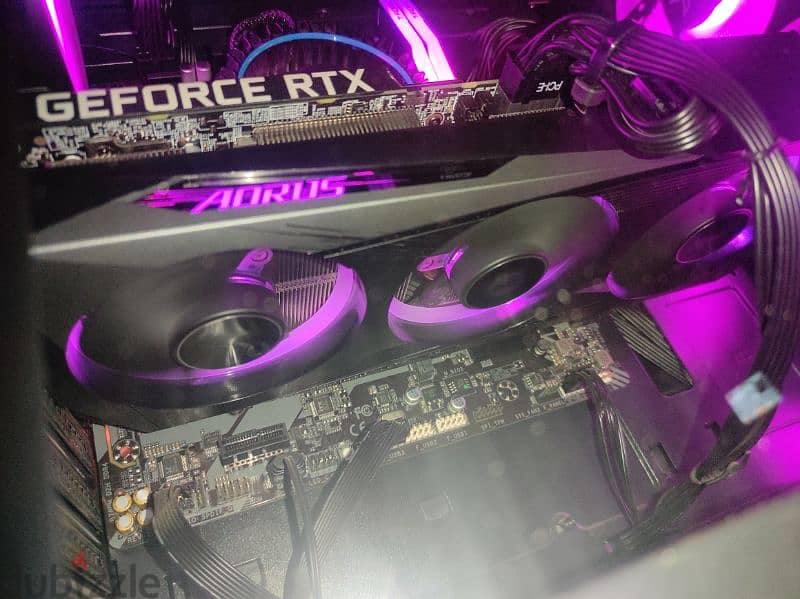 Rtx 3060 12GB AORUS ELITE استخدام خفيف ونضيف 5