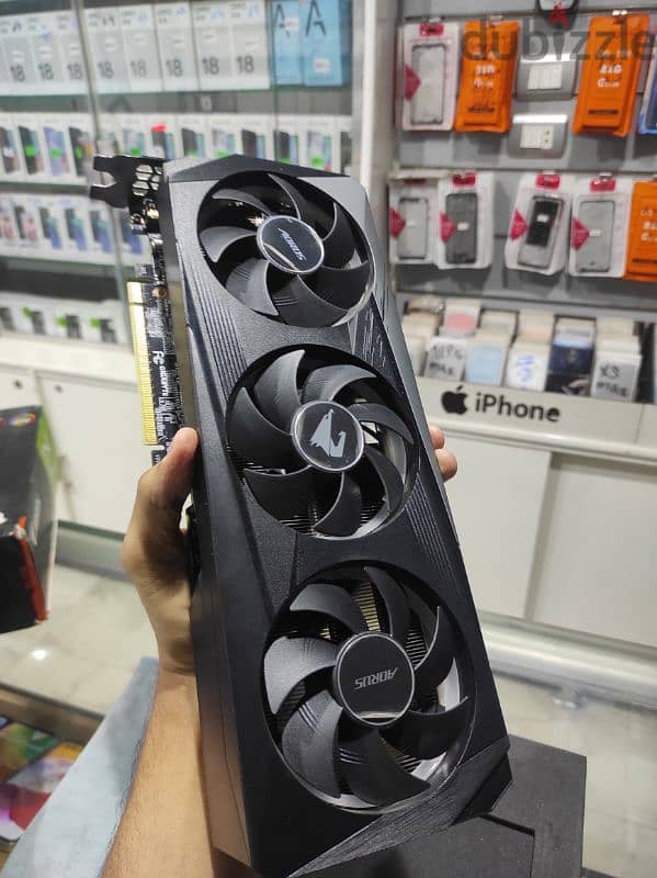 Rtx 3060 12GB AORUS ELITE استخدام خفيف ونضيف 14