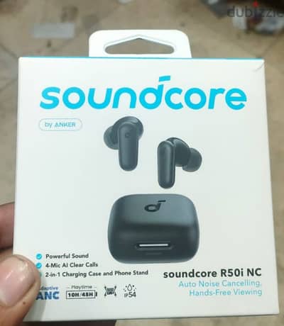 Soundcore R50i NC | سماعة بلوتوث قوية و عازلة للضوضاء و للصوت