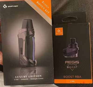 Aegis Boost vape / ايجيس بوست + Rpa tank