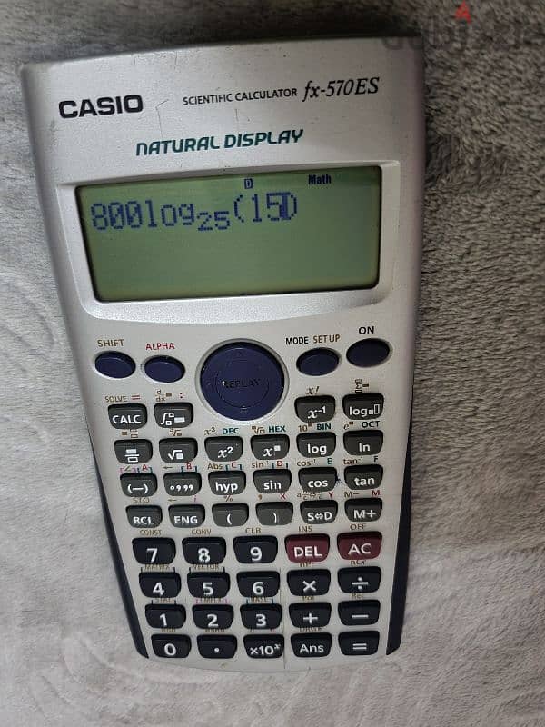 الة حاسبة كاسيو fx-570es Casio 2