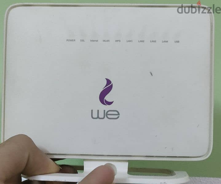 راوتر وي سرعات عالية VDSL كالجديد 0