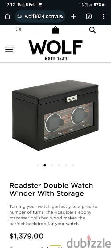 ***(Wolf) double watch Winder*** 2