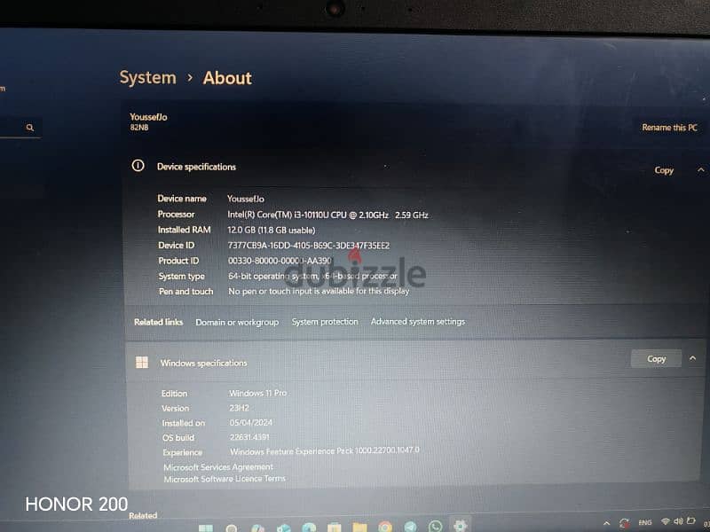 Lenovo v15 G1 10