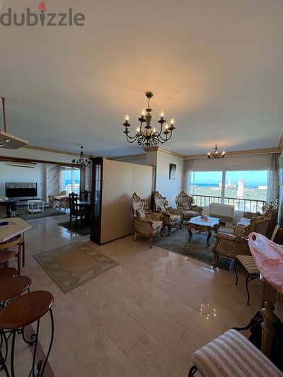 Luxury flat in Sheraton Towers looking over the sea and Montaza palace