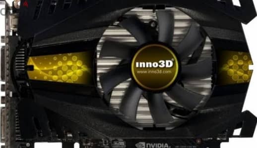 كارت "inno gtx 750ti 2gb" مستعمل حالته مقبول توصيل واختبار فى اسكندريه