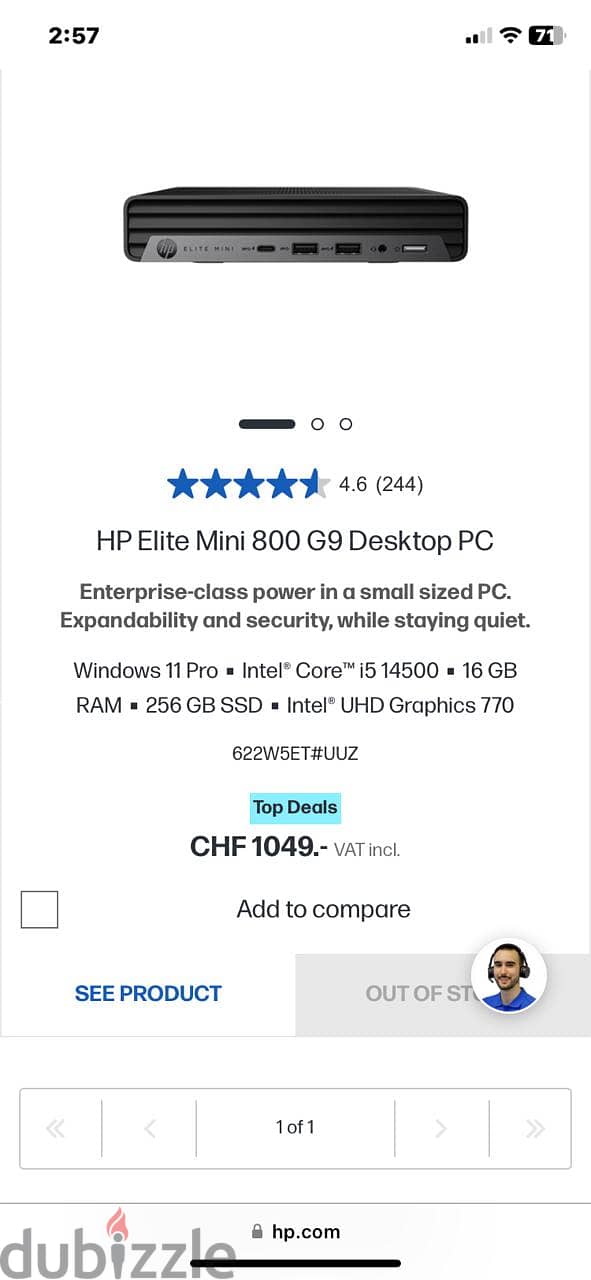 HP Elite Mini 800 G9 Desktop 5