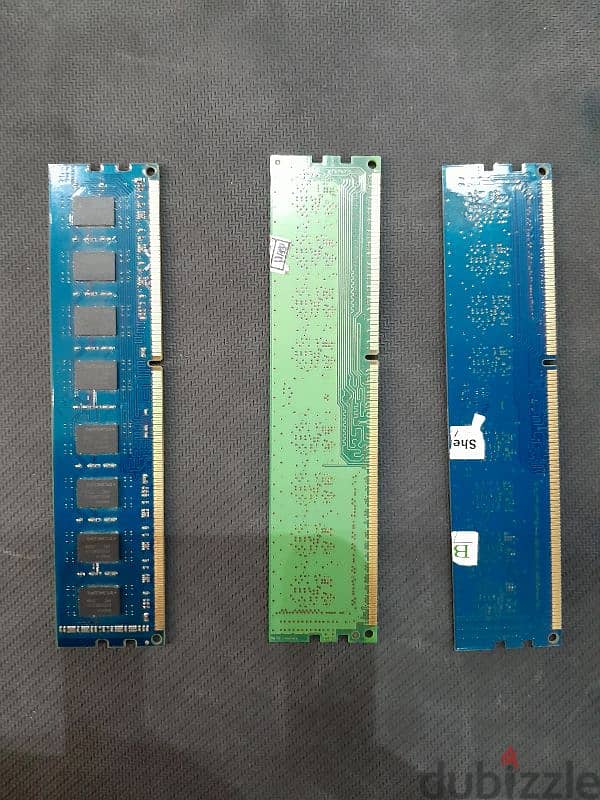 رمات 2gb ddr3 و 4gb 1