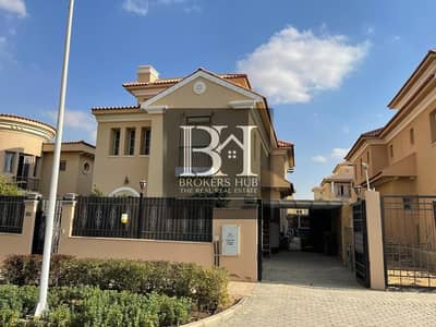 UNIQUE Standalone Villa view garden for sale in Hyde park New Cairo