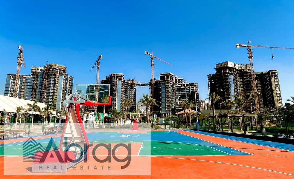 For sale, a fully finished apartment with air conditioners in Zed Towers with a 5% down payment and installments over 10 years in the heart of Sheikh 0