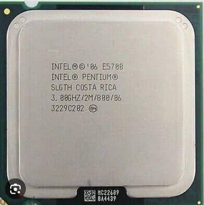 بروسيوسر dual core E5700 3GH