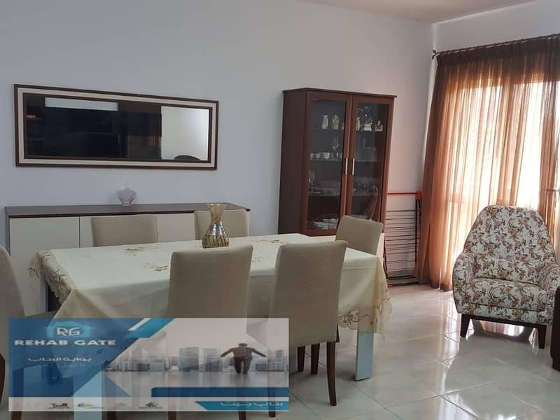 Furnished apartment for rent, 131 meters in Al-Rehab 2 0