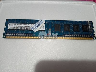 Ram 4GB DDR3 1600mhz