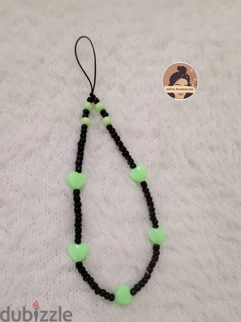 مجموعة سلاسل موبايل هاند ميد Handmade mobile accessories 2