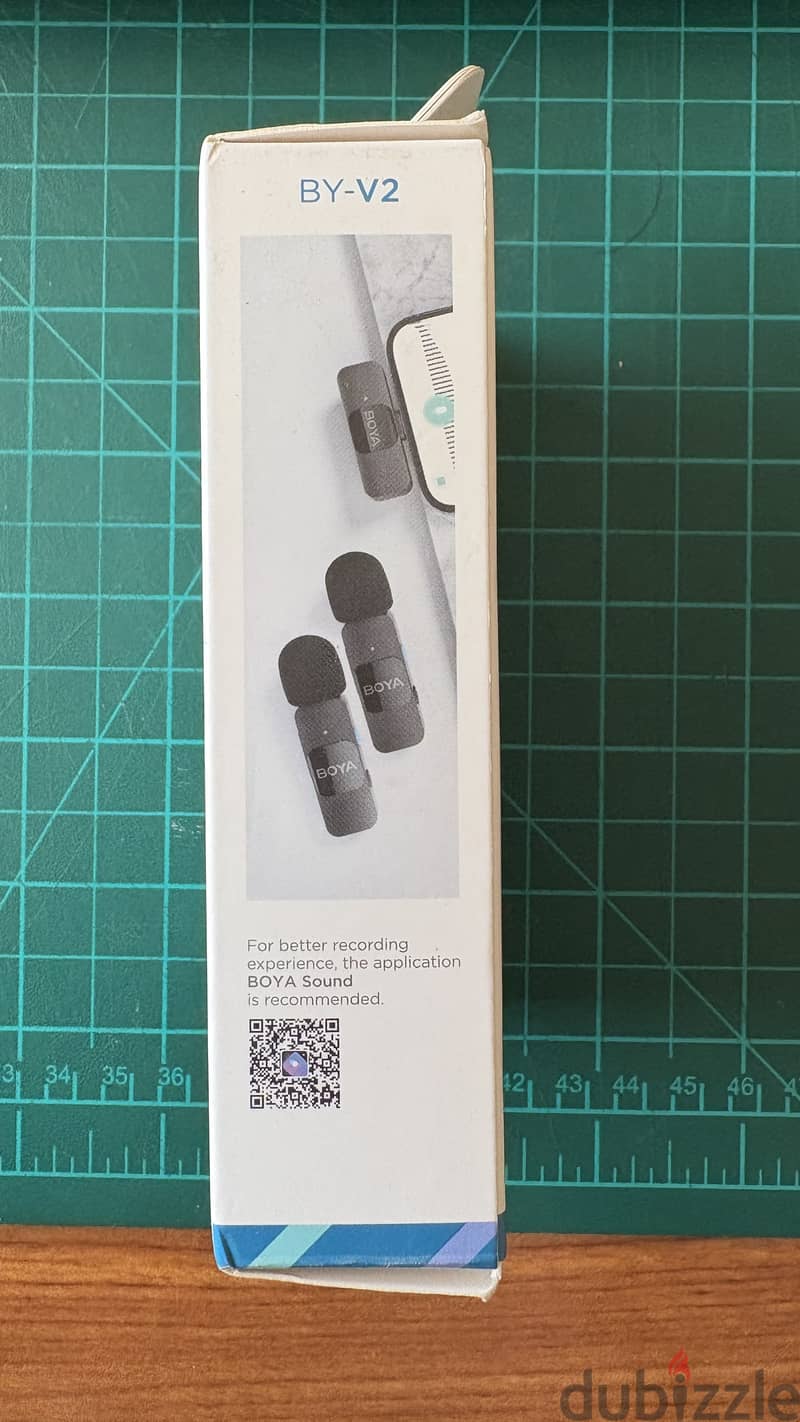 Microphone BOYA BY-V2 for iPhone wireless 1