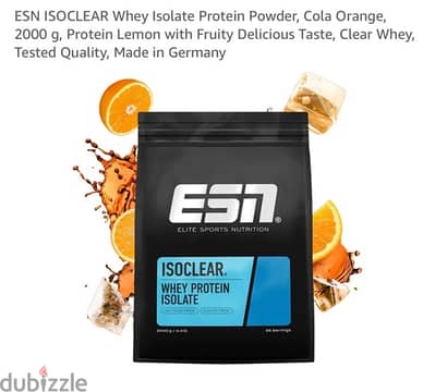 ESN ISOCLEAR Whey Isolate | 2000g | Made in Germany