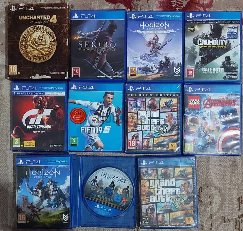 ps4 slim 500gb with games 1