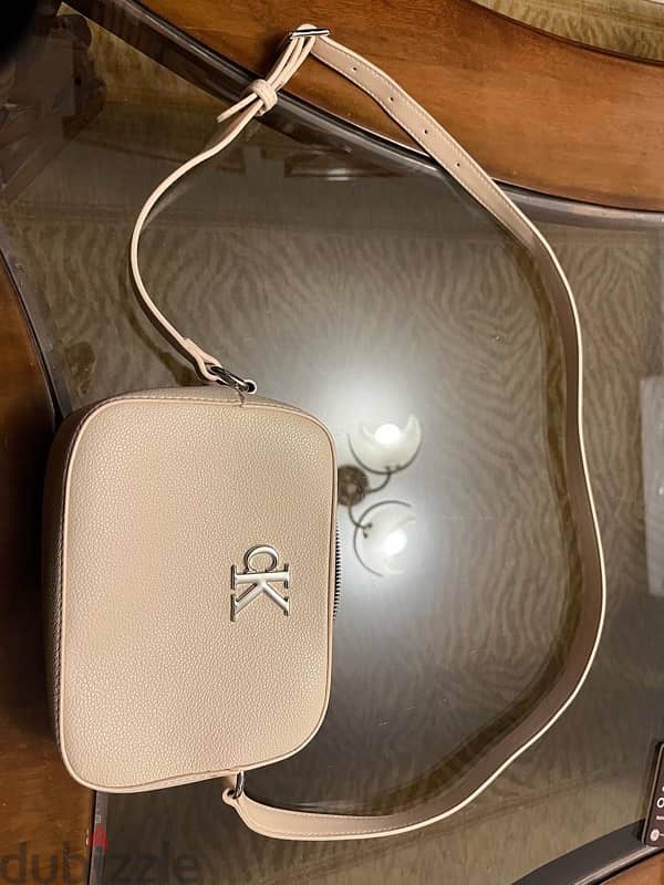 Calvin klein beige cross-body bag 5