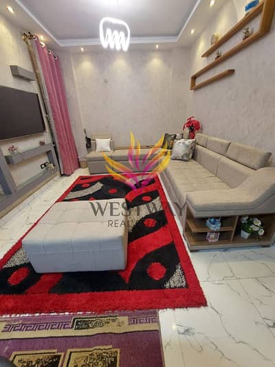 في المستقبل الشيخ زايد شقة بغرفة نوم واحدة بالدور الأرضي. in mostakbal sheikhzayed one bedroom ground floor