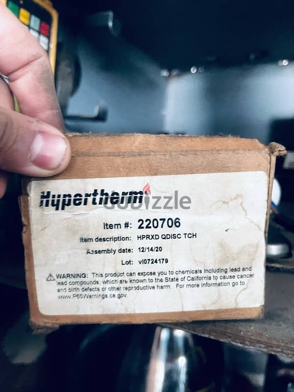 مشعل فصل سريع Hypertherm الأصلي مستهلكات بلازما HPR 3