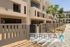 Duplex with garden for sale in compound Al Burouj