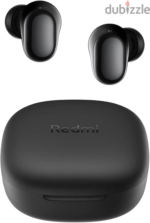 سماعة بلوتوث Xiaomi Wireless Earphones, Redmi buds 6 Play ابيض/اسود 1