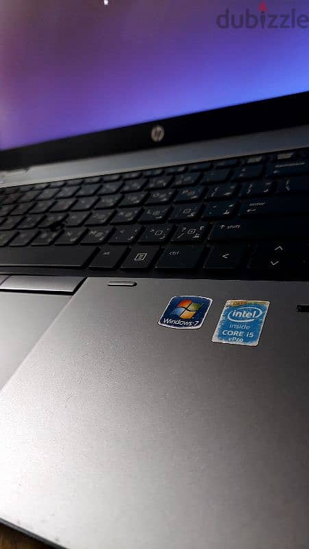 للبيع لاب hp  i5   جيل رابع 2