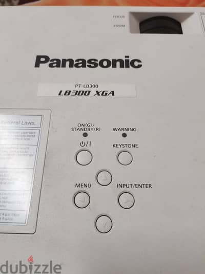 بروجيكتور باناسونيك لم يستخدم تقريبا Panasonic