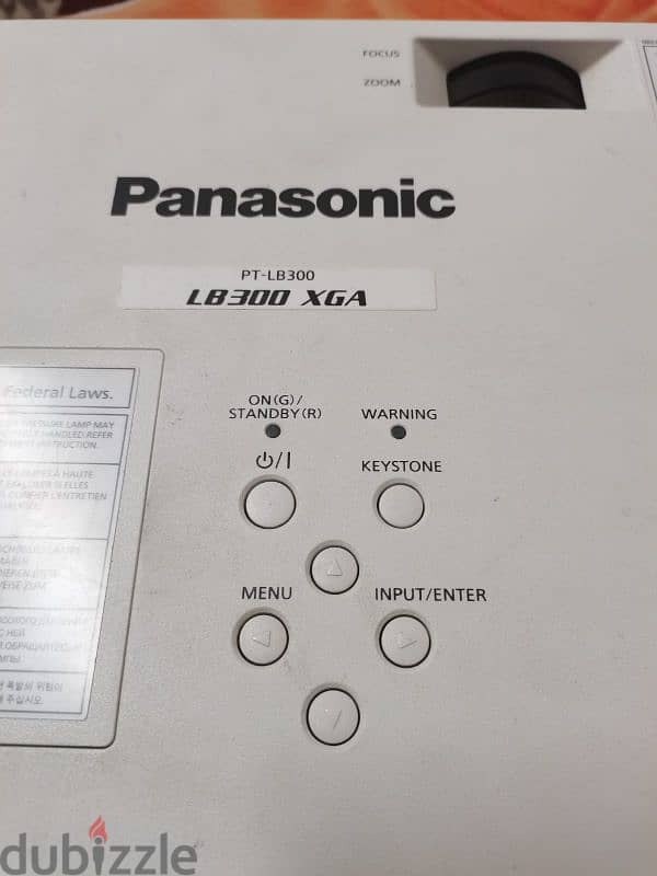 بروجيكتور باناسونيك لم يستخدم تقريبا Panasonic 0