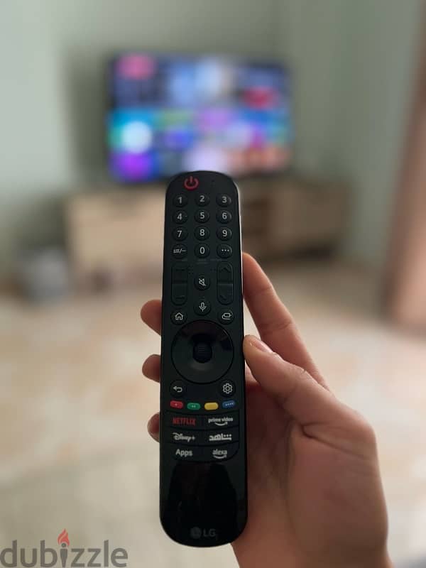 LG 43 Inch UHD UT80 4K Smart TV AI Magic remote 3