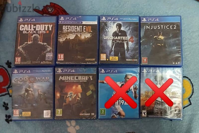 PS4 Games CD - أسطوانات بلايستيشن 4 0