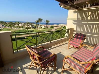 Chalet for Ready to move for sale directly on the sea in La Vista 6 Ain Sokhna