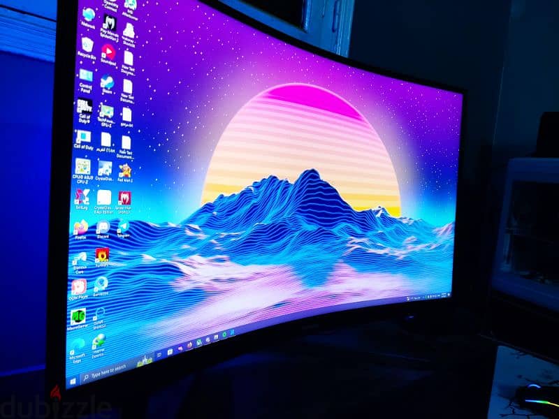 شاشة Samsung G7 Odyssey 240hz 2K QLED 2