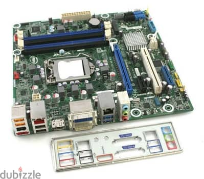 برده INTEL DQ77MK Micro ATX 4 slot ram DDR3 وبرسوسور i5 3470 رام ٨جيجا