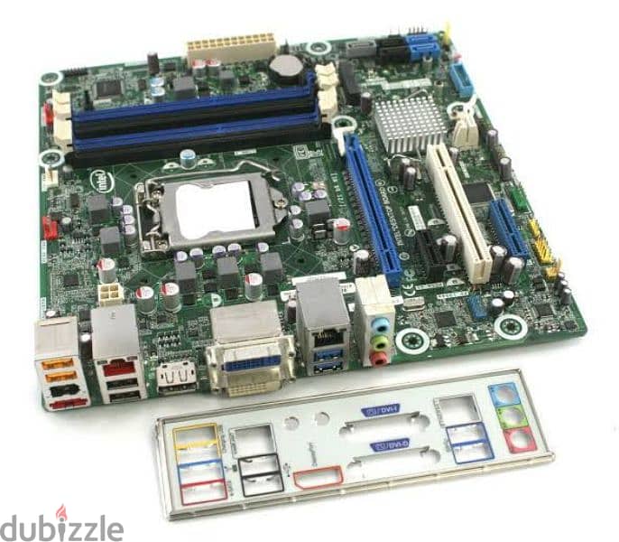 برده :INTEL DQ77MK Micro: وبرسوسور: i5 3470 وفانه المعالج 0