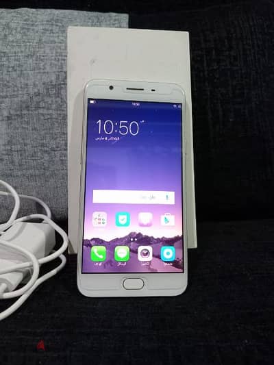 Oppo f1s رام ٤ مساحة ٦٤ بحالة الجديد